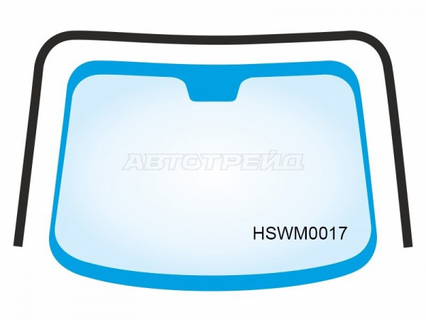 Молдинг лобового стекла LADA 2110 95-14  / 2111 97-14