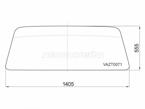 Стекло лобовое LADA 2329 NIVA Pickup 95-06  / 4x4 2121 NIVA 77-