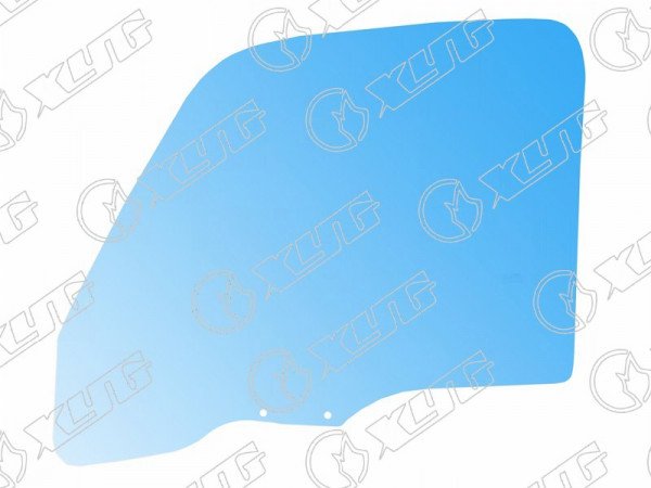 Стекло боковое опускное (Спереди / Слева / Цвет зеленый) Hyundai HD65 99-18  / HD72 99-18