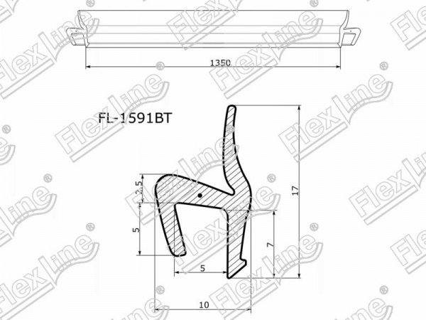 Молдинг лобового стекла JEEP GRAND CHEROKEE 04-10